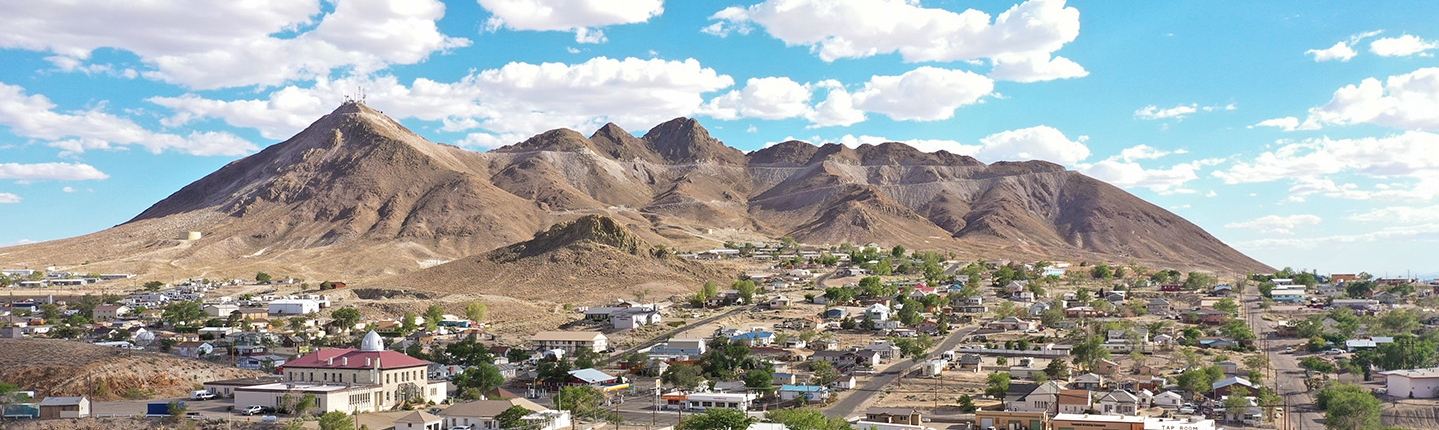 Birds Eye View of Tonopah, Nevada