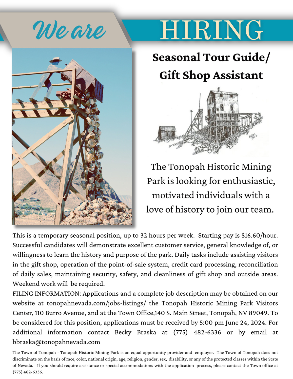 Job Listings Tonopah, Nevada